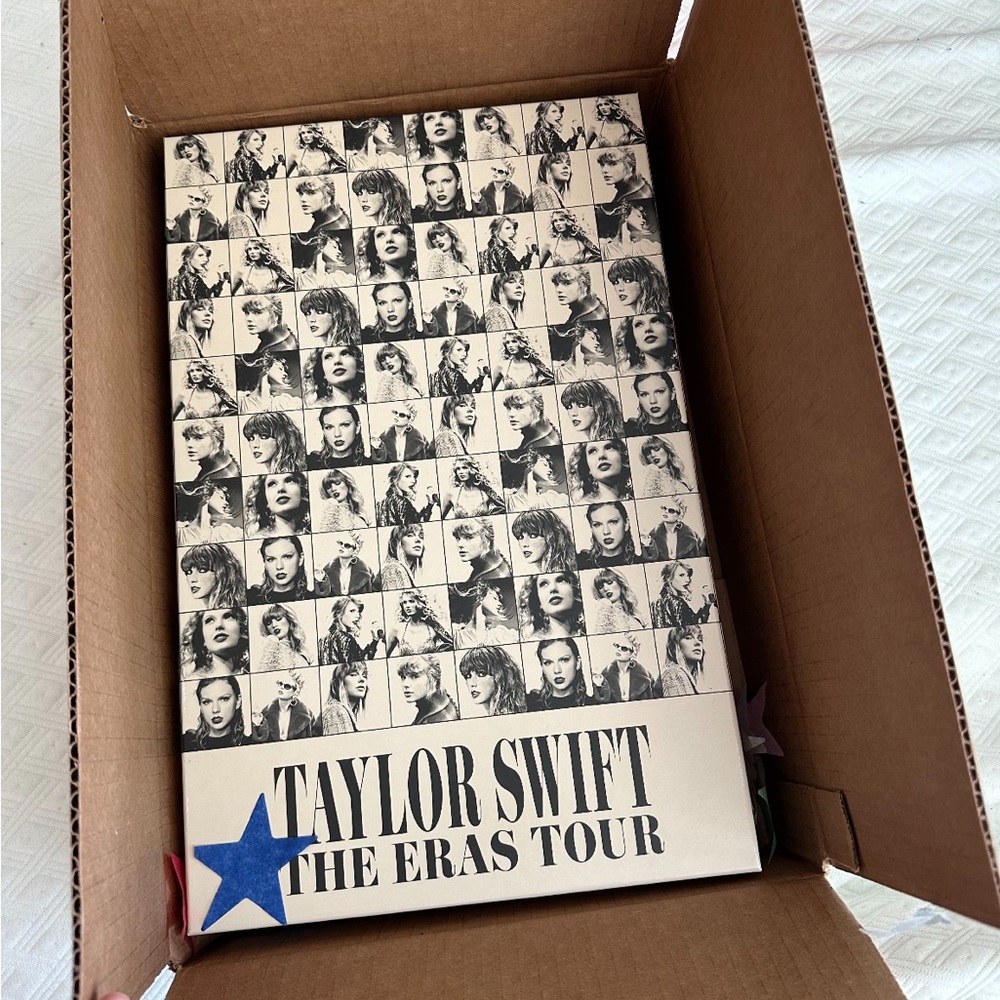 Taylor swift eras tour box. Boston